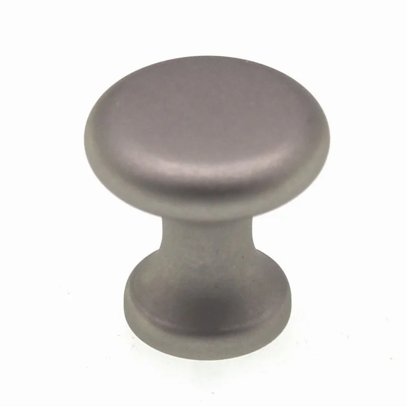 Cliffside Silver Satin 9/16" Small Cabinet Knob 100-14-SS