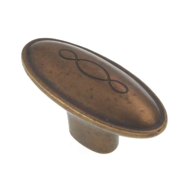 Cliffside Solid Brass 2" Cabinet Knob Aged Bronze 23966-A08