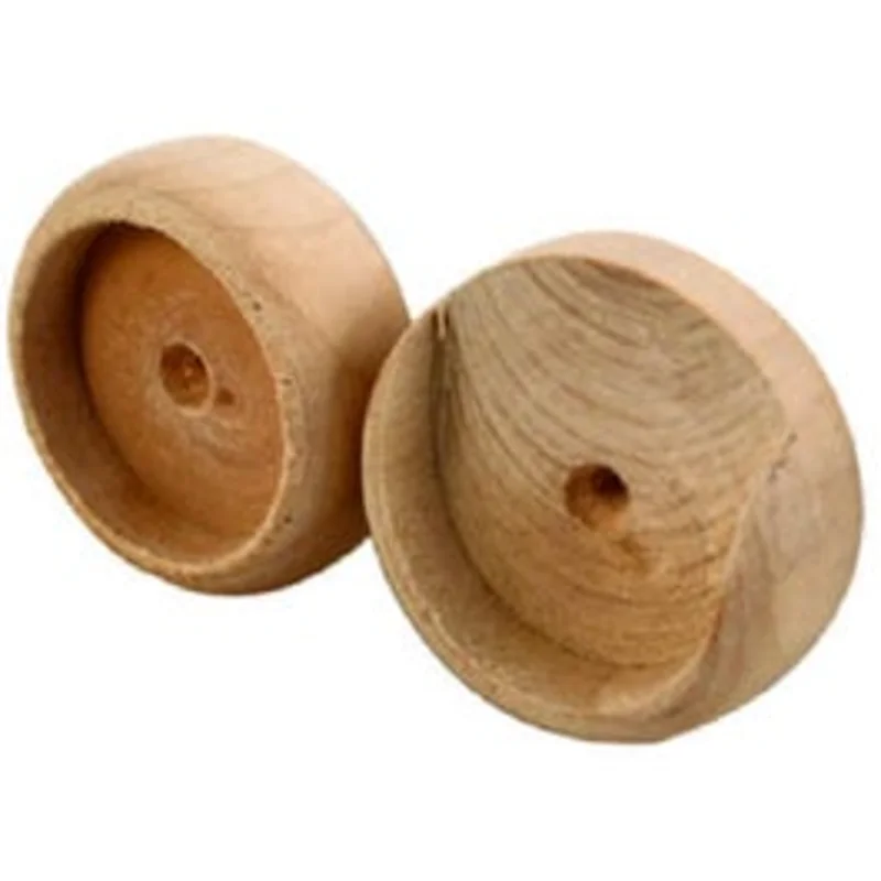 Closet Pole Socket, Wood
