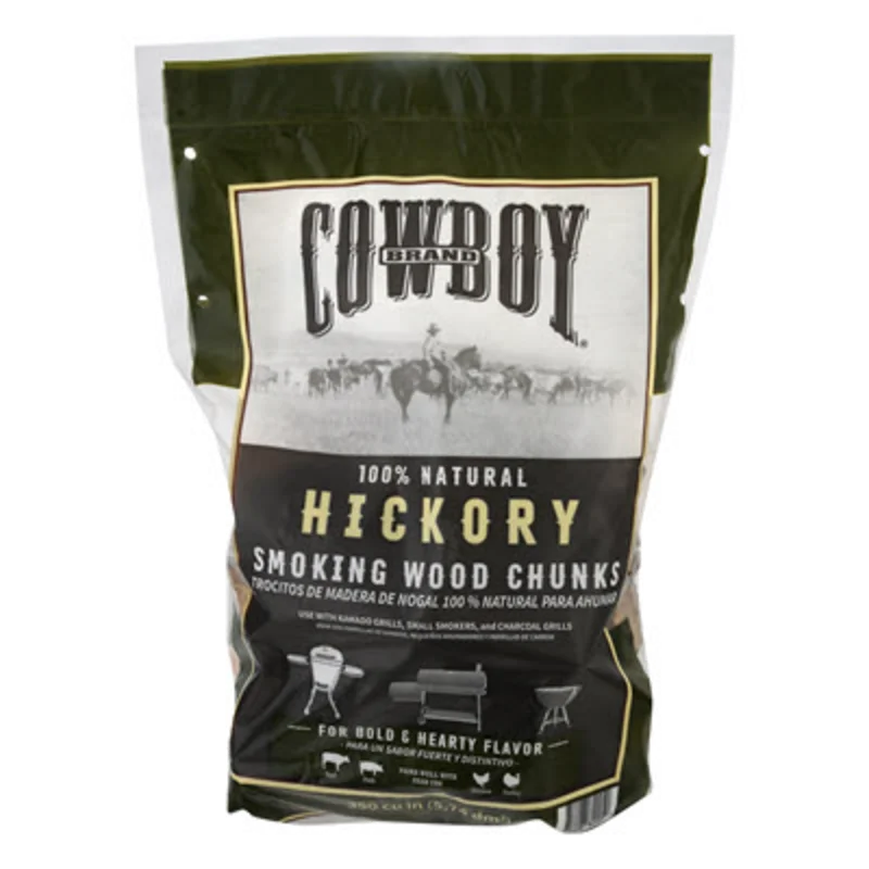 Cowboy Hickory Wood Chunks 7.35 Lt