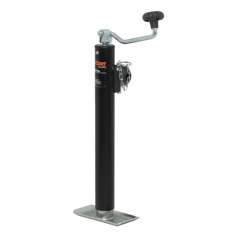 Curt Pipe-Mount Swivel Jack with Top Handle