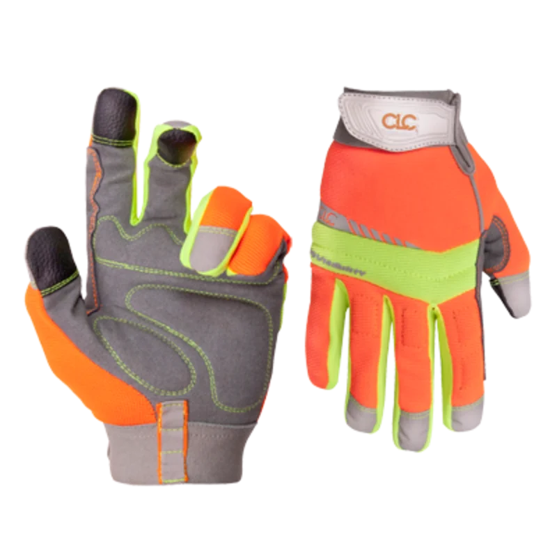 Custom Leathercraft Hivisibility Gloves Large
