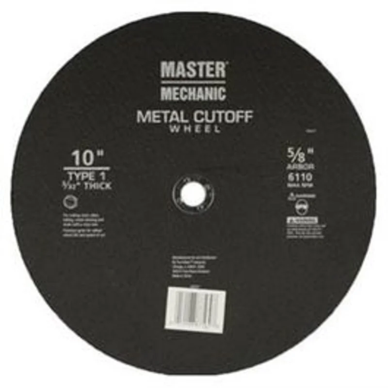 Cutoff Wheel, 10 x 3/32-In.