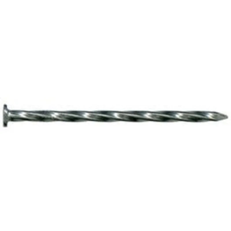 Deck Nails, Spiral Shank, Galvanized, 8D, 2.5-In., 50-Lbs.