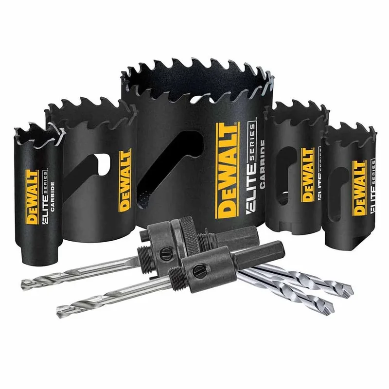 DeWalt DAH39CTSET 9PC CT HOLESAW SET