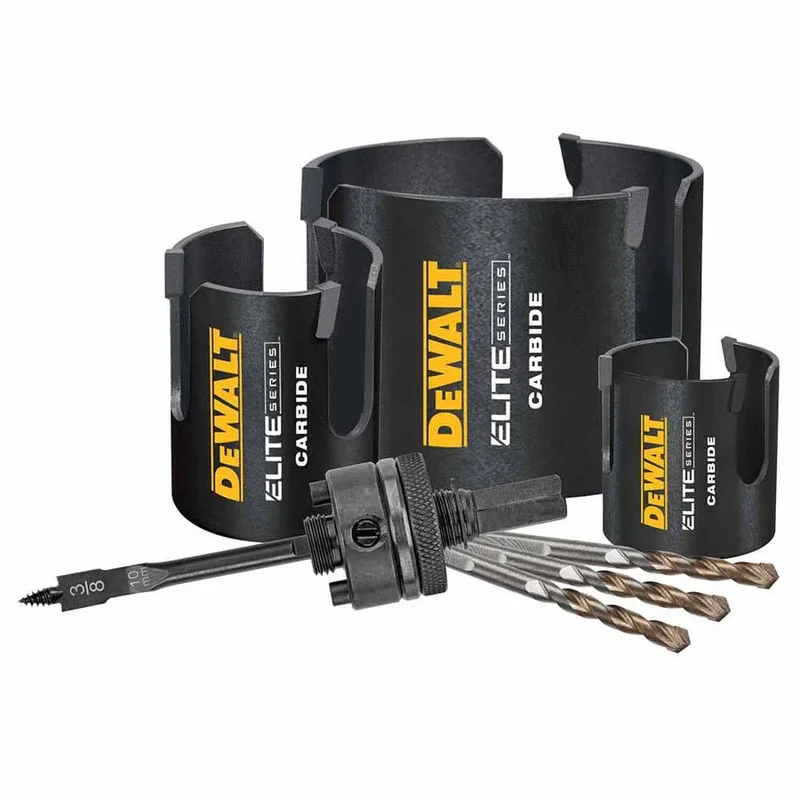 DeWalt DAH47MMSET 7PC MM CARBIDE HOLESAW SET