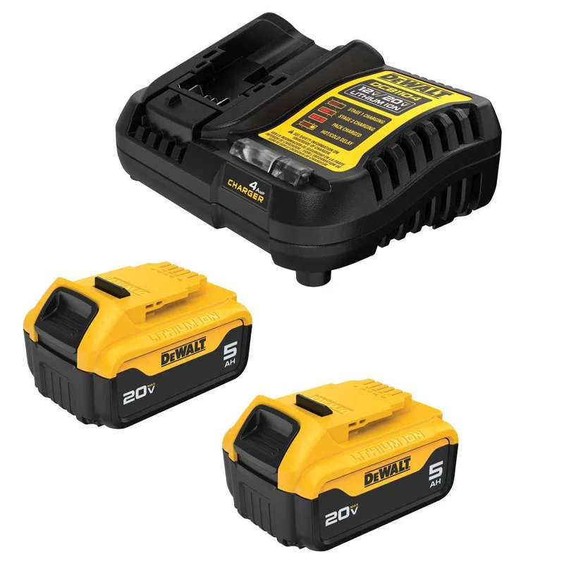 DeWalt DCB205-2C 20V MAX 5.0AH BARE TOOLS STARTER KIT