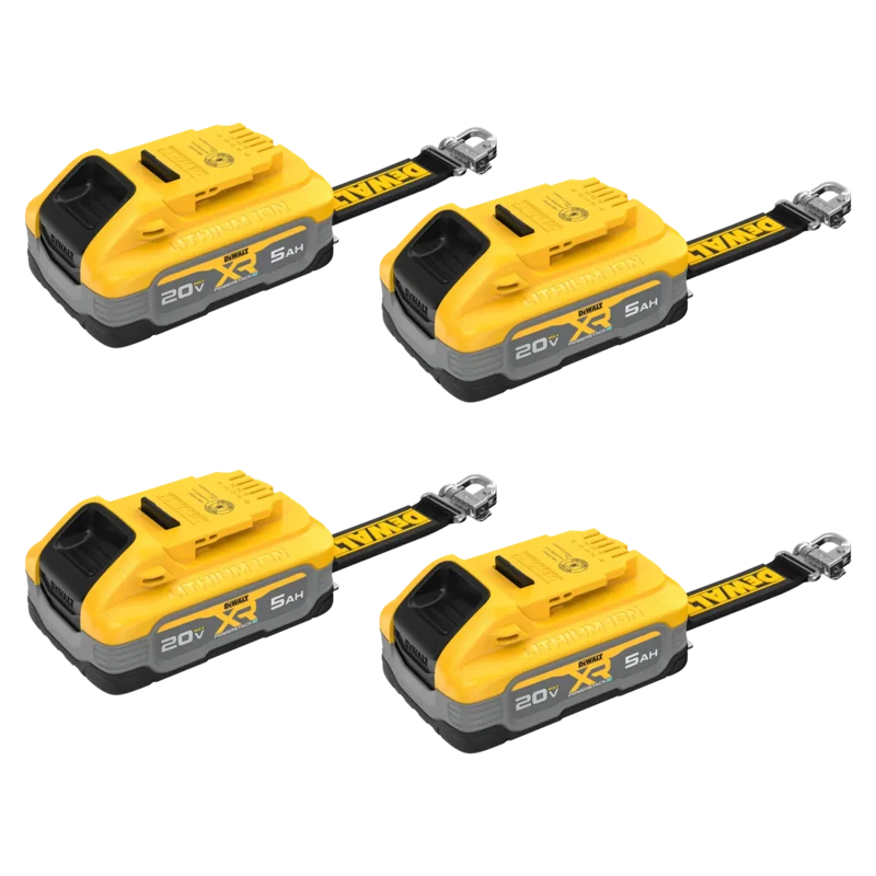 DeWalt DCBP520LR-4 5AH POWERSTACK LANYARD READY 4-PACK
