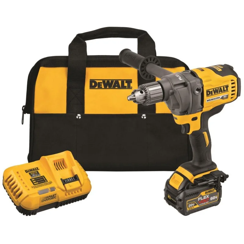 DeWalt DCD130T1 60V MIXER/DRILL W/ E-CLUTCH SYSTEM KIT