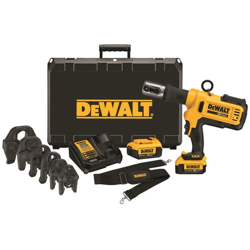 DeWalt DCE200M2K 20V MAX COPPER PIPE CRIMPING TOOL KIT