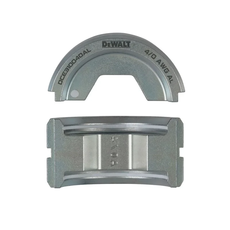 DeWalt DCE310040AL 4/0 ALUMINUM U-DIE SET