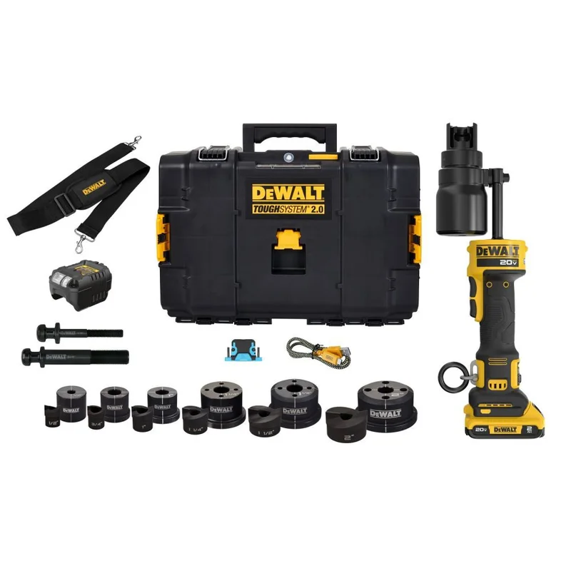 DeWalt DCE600D1K2 20V 1/2IN. - 2IN. KNOCK OUT TOOL