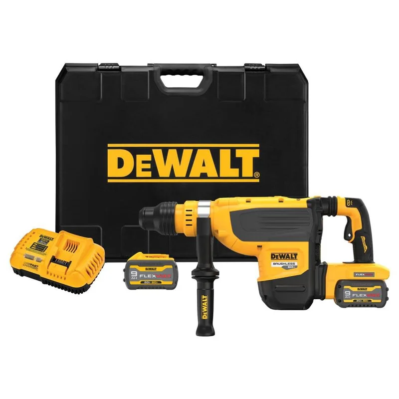 DeWalt DCH735X2 1-7/8IN 60V SDS MAX ROTARY HAMMER KIT