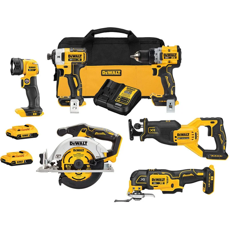 DeWalt DCK648D2 20V MAX XR BRUSHLESS 6-TOOL COMBO KIT