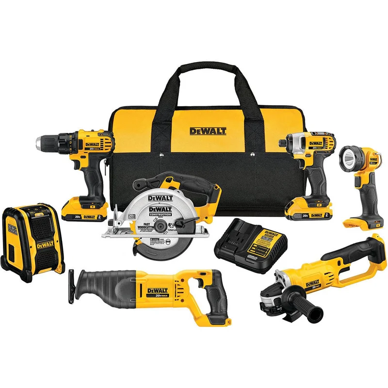 DeWalt DCK720D2 20V MAX LI-ION COMPACT 7-TOOL COMBO KIT