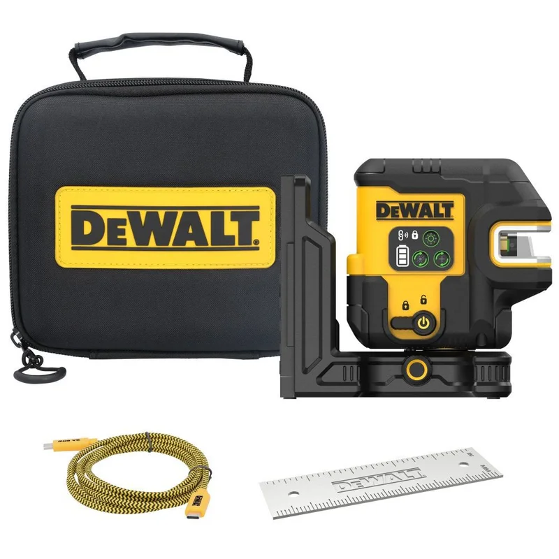 DeWalt DCLE14251GB DEWALT RECHARGEABLE 5 SPOT COMBO LASER