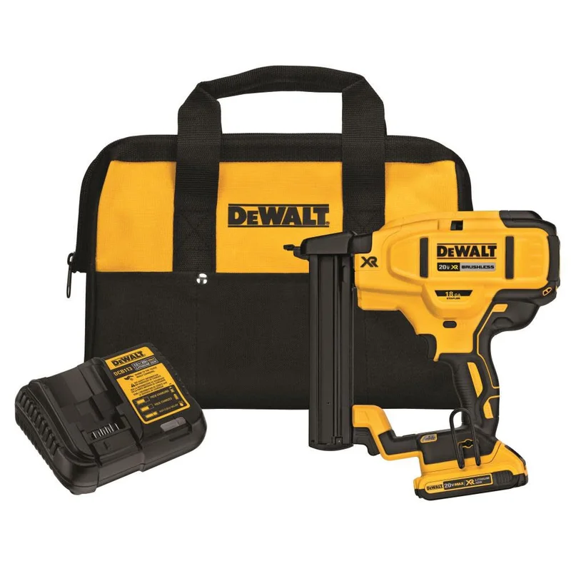 DeWalt DCN681D1 20V MAX 18GA NARROW CROWN STAPLER KIT