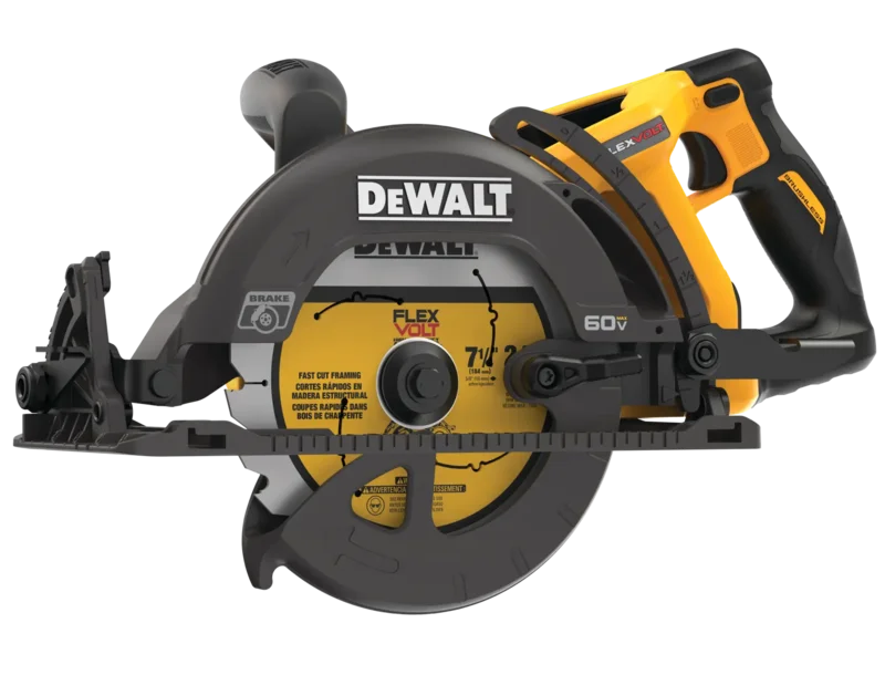 DeWalt DCS577B 60V 7-1/4IN WORM DRIVE STYLE SAW BARE