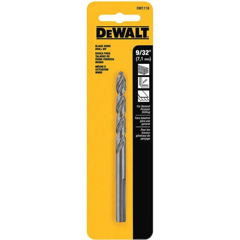 DeWalt DW1118 9/32IN  DRILL BIT