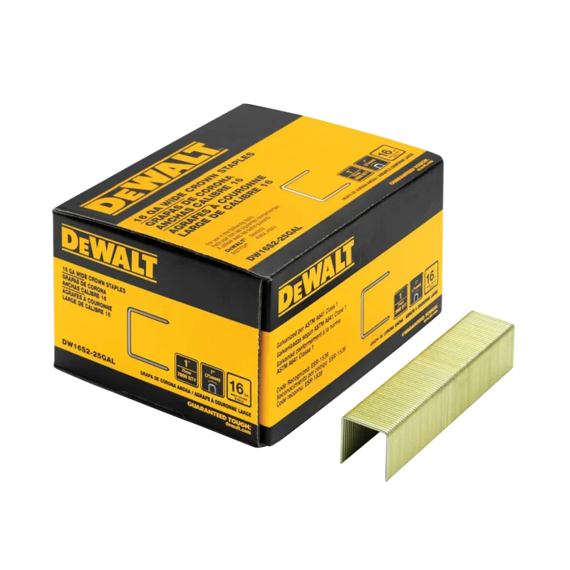 DeWalt DW16S2-25GAL DWT STPL, 16GA, S2, 1 IN, GAL