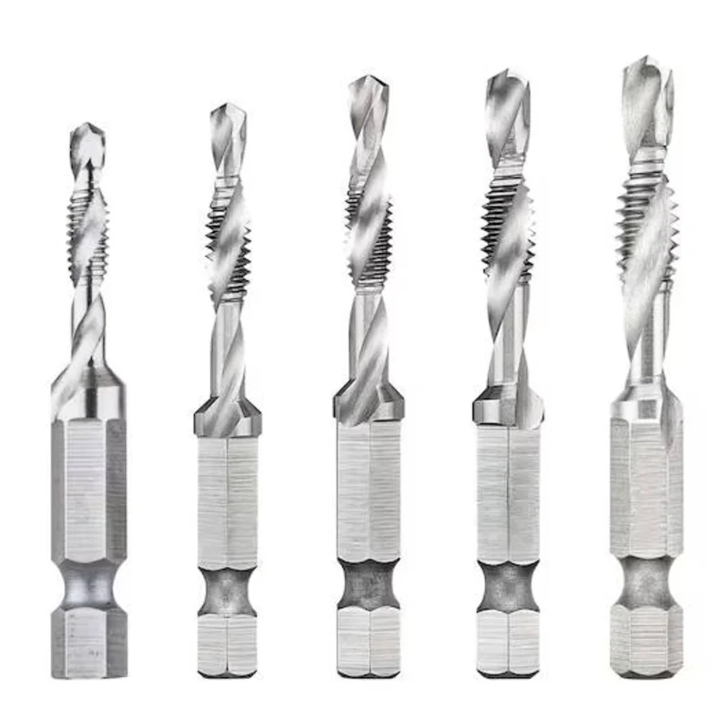 Dewalt DWADTQTR5SET 5PC Drill Tap Set 1/4" Capacity