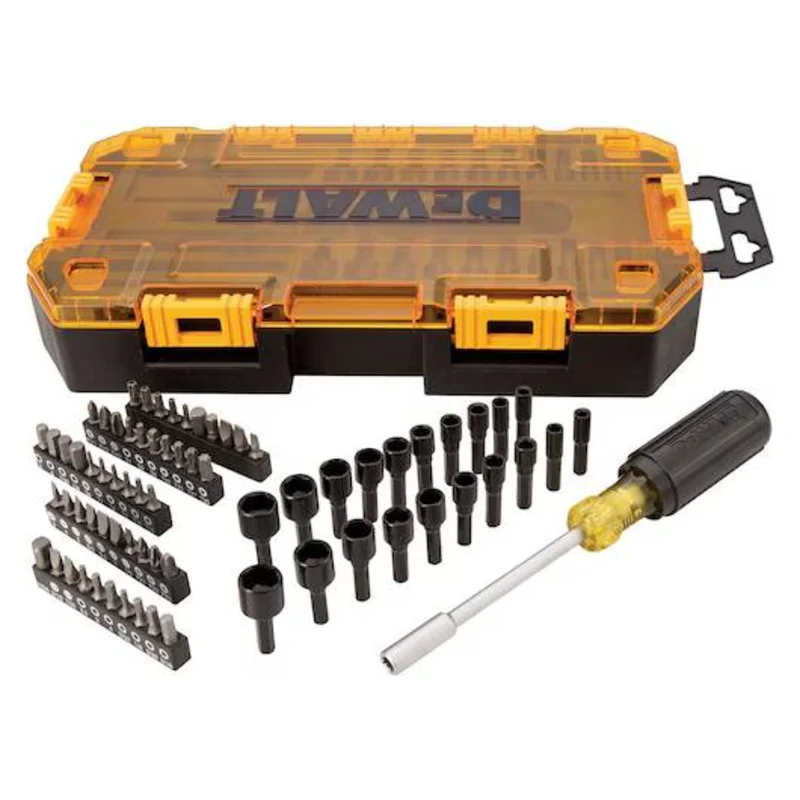 Dewalt DWMT73808 70 pc 1/4" Multi-Bit & Nut Driver Set