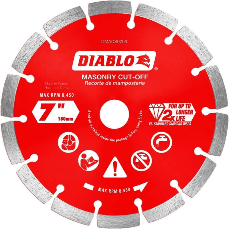DIABLO 7 Diamond Segmented DMADS0700