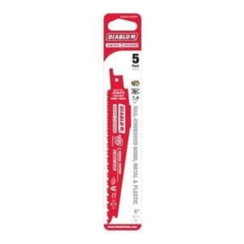 DIABLO DS0614BGP5 Demo Demon 6" 8/14 TPI (Full Body) - 5 Pack NEW