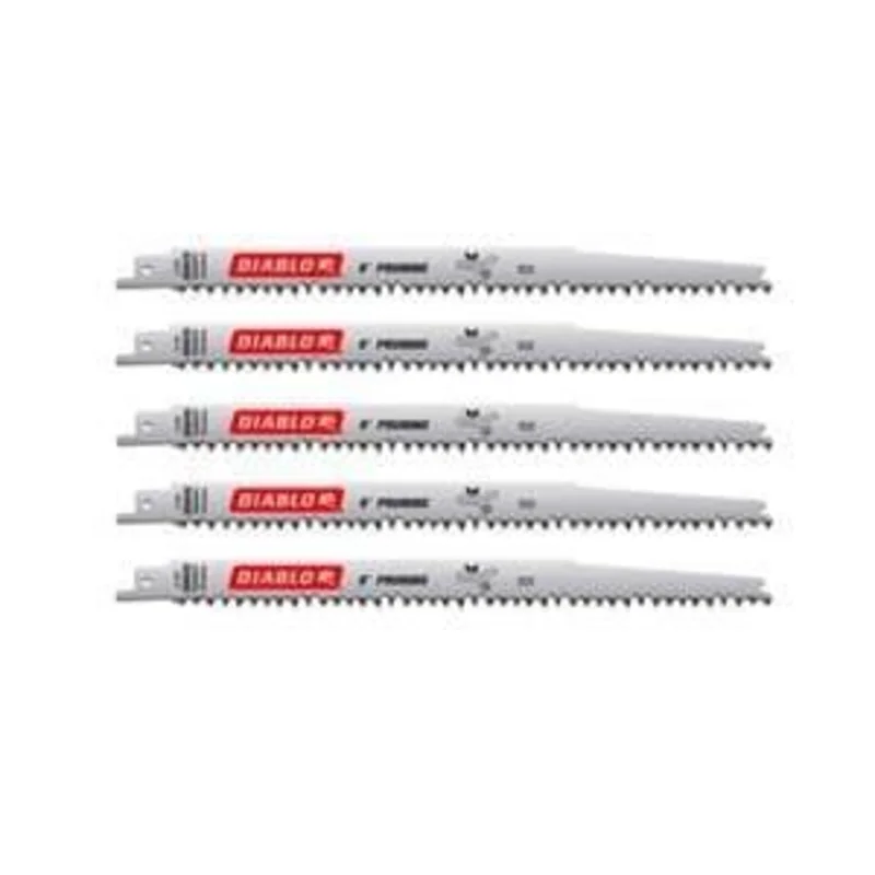 DIABLO DS0905FG5 9 In. fleam Ground Recip Blade for Pruning (5 pk)