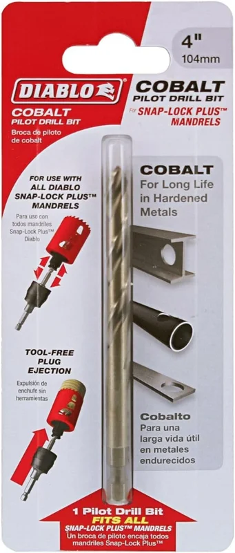 DIABLO HSS-CO PILOT DRILL 7.15 X 104MM DHS4BITCB