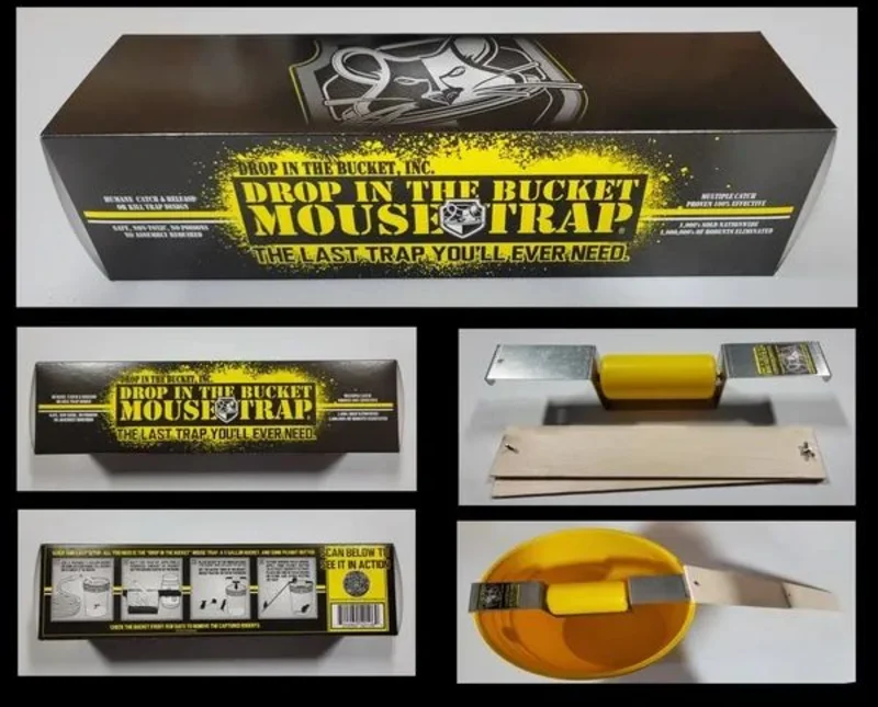 Drop In The Bucket Mouse Trap