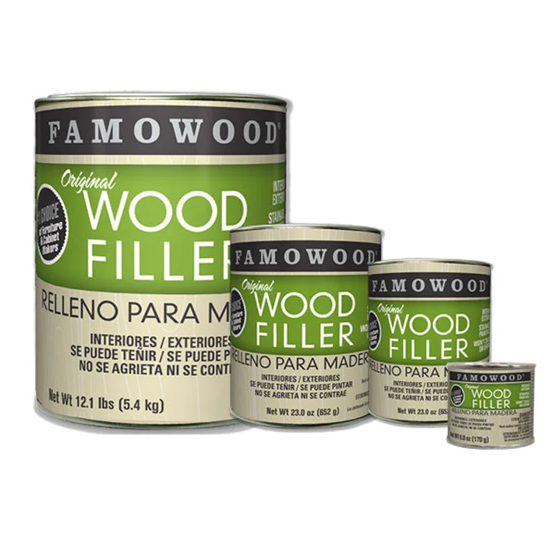 Eclectic FamoWood Original Wood Filler 23 Oz. Walnut Walnut