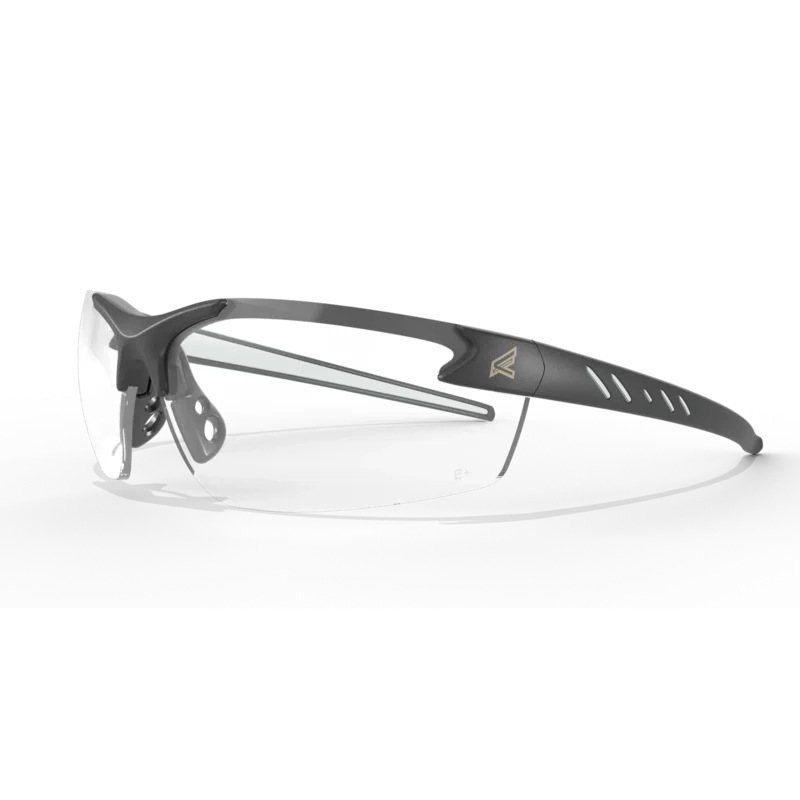 EDGE EYEWEAR DZ111-G2 ZORGE G2 - BLACK FRAME/CLEAR LENSES