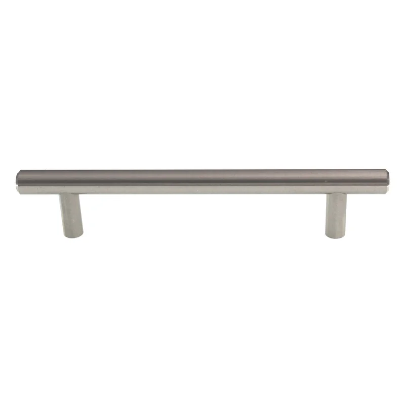 Elements Naples 5 1/16" (128mm) Ctr Cabinet Bar Pull Satin Nickel 176SN
