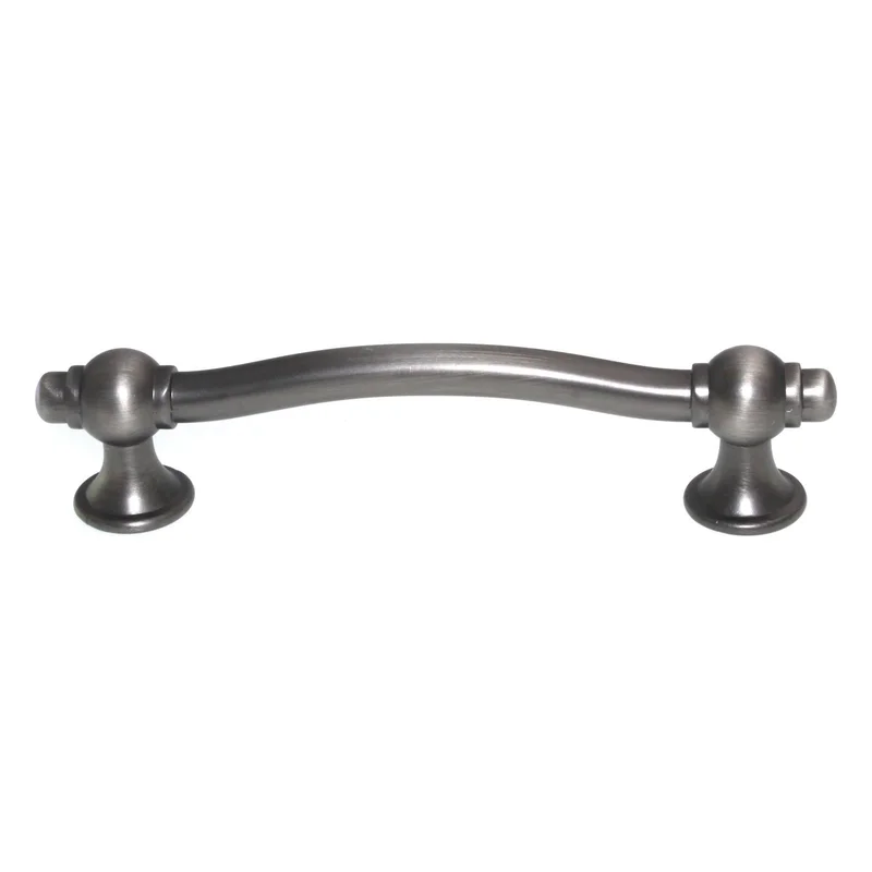Elements Syracuse 3 3/4" (96mm) Ctr Cabinet Bar Pull Brushed Pewter 575-96BNBDL