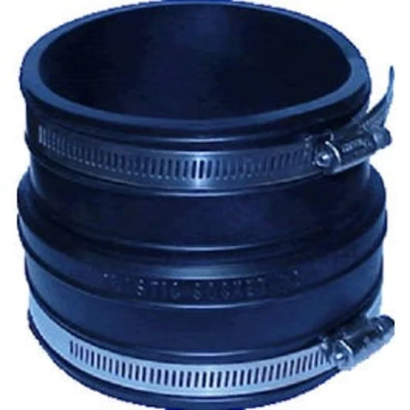 Flexible Coupling, Socket-to-Socket Connection, 1-1/2 x 1-1/2-In.