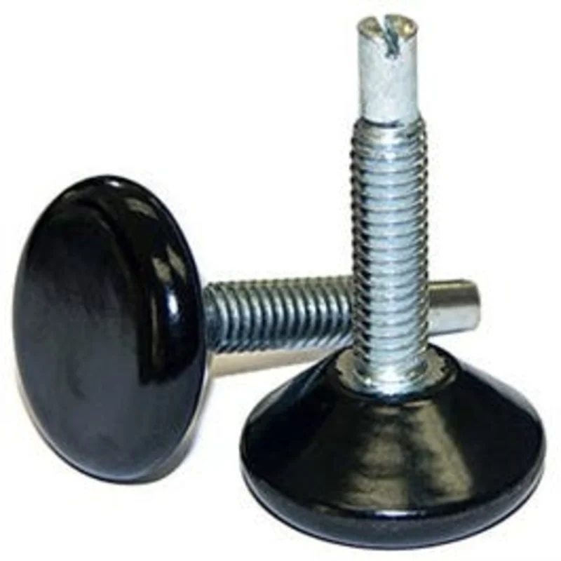 Furniture Leveling Glides, Phenolic Base Adjustable