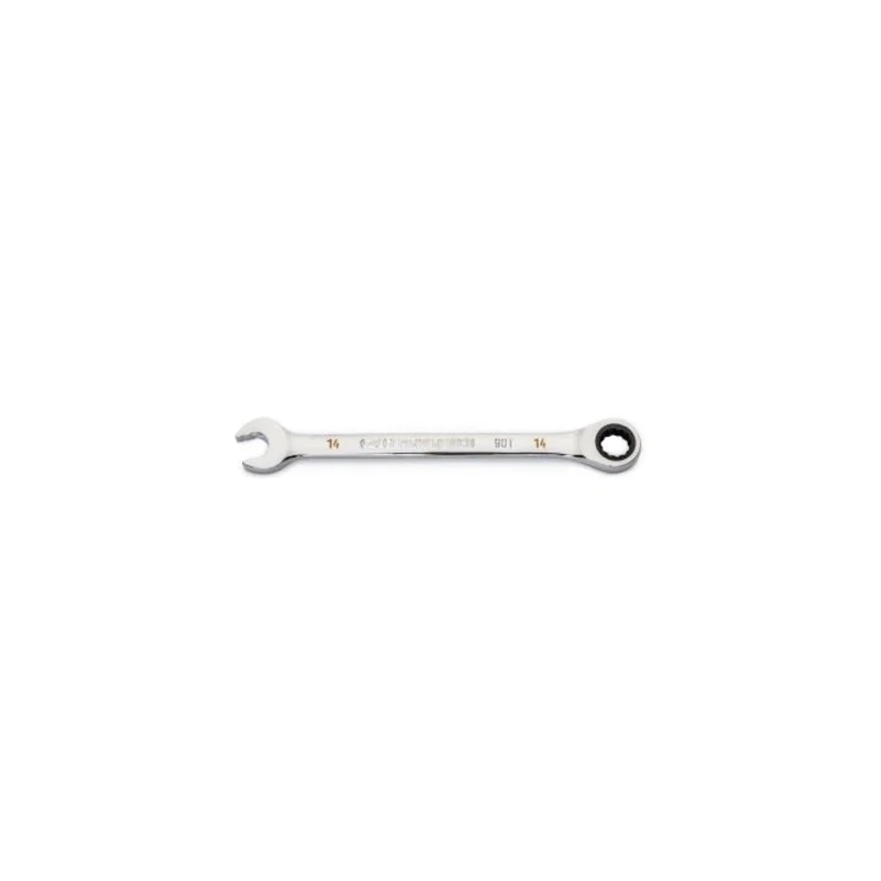 GearWrench 14mm 90-Tooth 12 Point Ratcheting Combination Wrench
