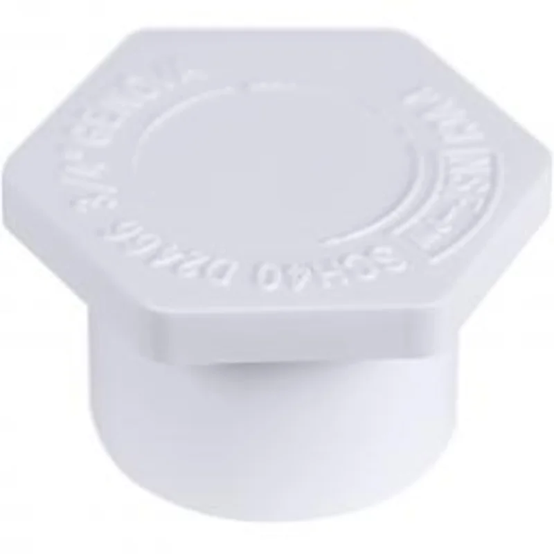 Genova Products PVC Schedule 40 Fittings Plug (SPIGOT)