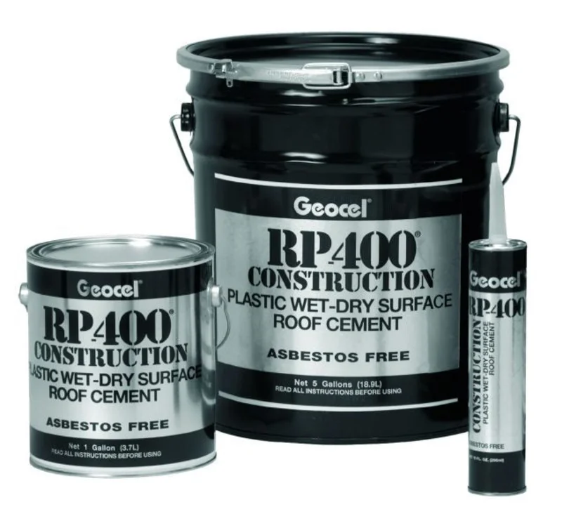 Geocel RP-400 Construction Plastic Wet-Dry Surface Roof Cement