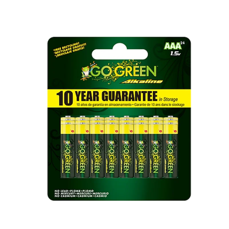 GoGreen Power AAA Alkaline 24pk