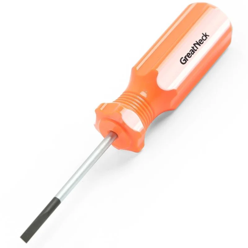 Great Neck Saw Manufacturing 3/32" x 1.5" Slotted Round Shank Screwdriver