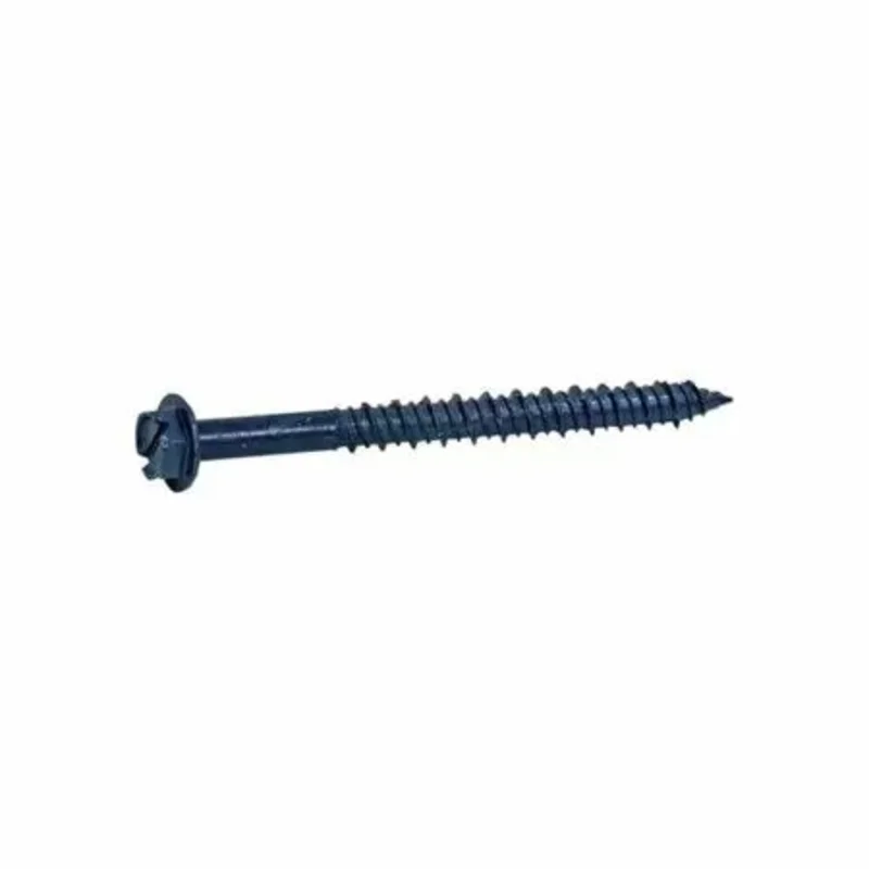 Grip-Rite 1/4 x 1-3/4 Hex Washer Head Steel Concrete Screws