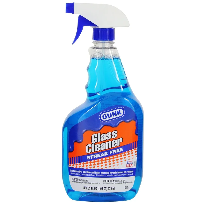 Gunk Glass Cleaner With Trigger Sprayer 33 oz.