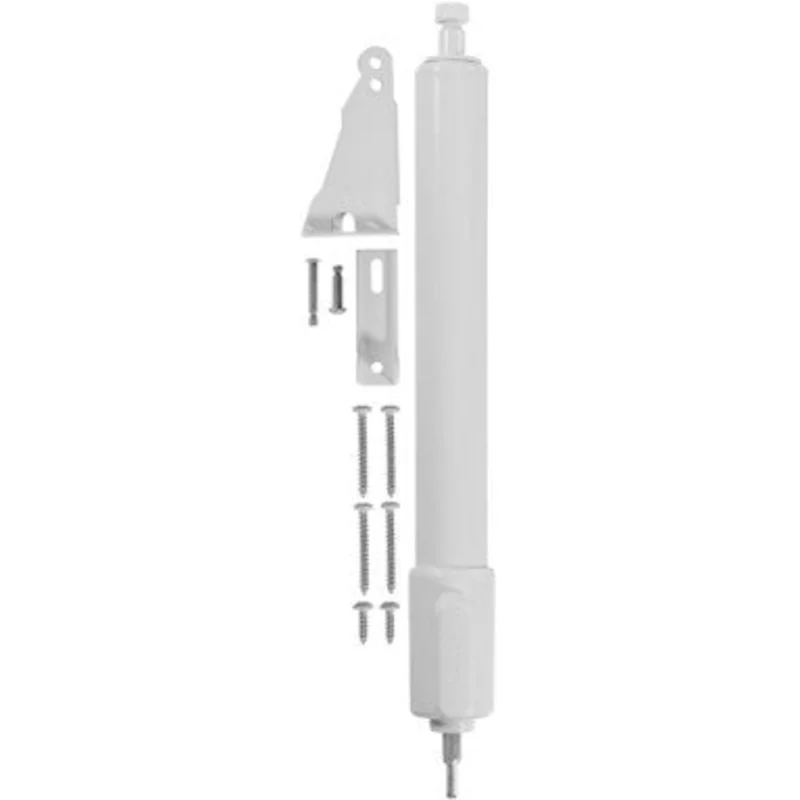 Hampton - Wright Products Standard-Duty Pneumatic Screen And Storm Door Closer With Ez-Hold , White