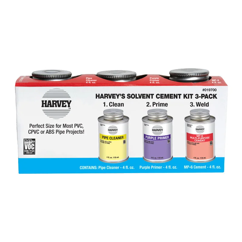 Harvey MP-6 Multi-Purpose Solvent Kit 3 Pack