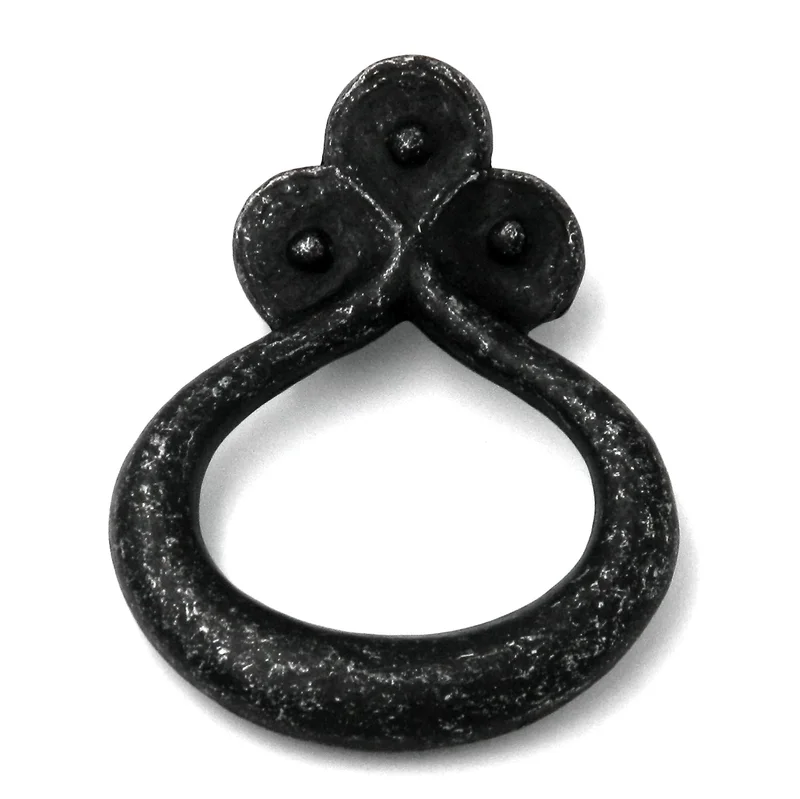 Hickory Hardware Blackmore Vibra Pewter 3/4"cc Furniture Ring Pull PA0612-VP