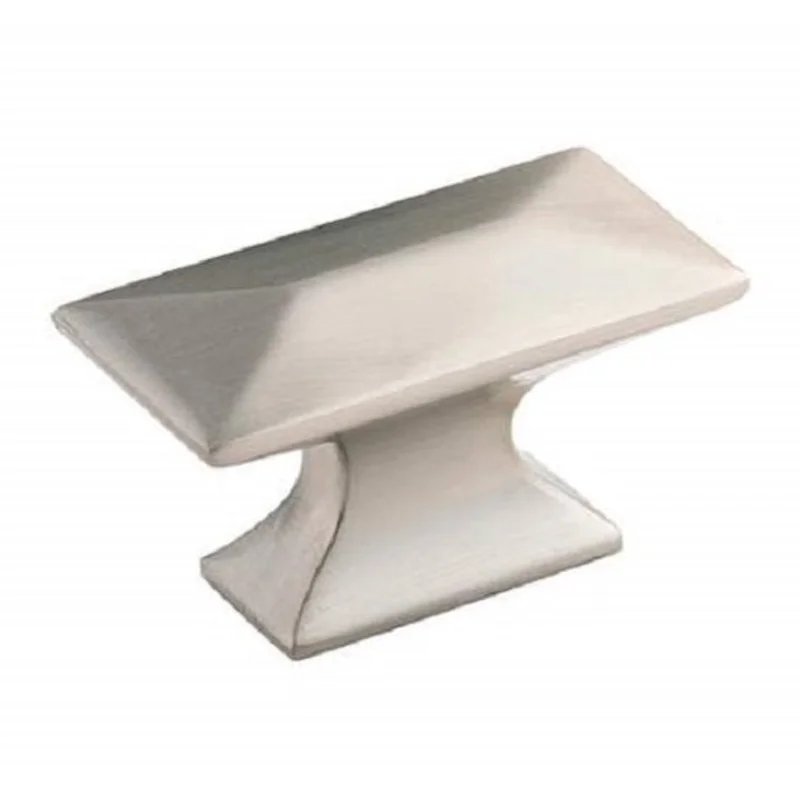 Hickory Hardware Bungalow 1 3/4" Rectangle Prism Knob Satin Nickel P2151-SN