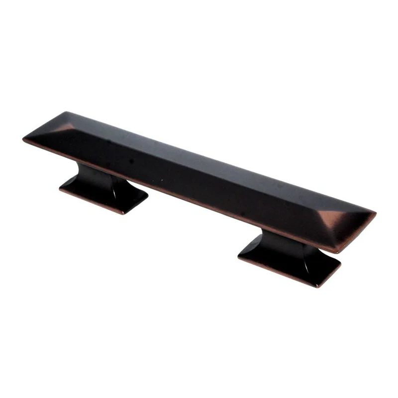 Hickory Hardware Bungalow Oil-Rubbed Bronze 3", 3 3/4" (96mm)cc Cabinet Bar Pull P2153-OBH