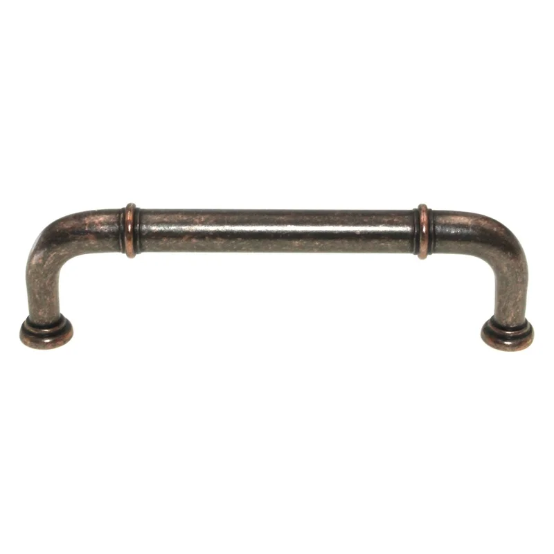 Hickory Hardware Cottage Dark Antique Copper 3 3/4" (96mm) Ctr. Pull P3381-DAC